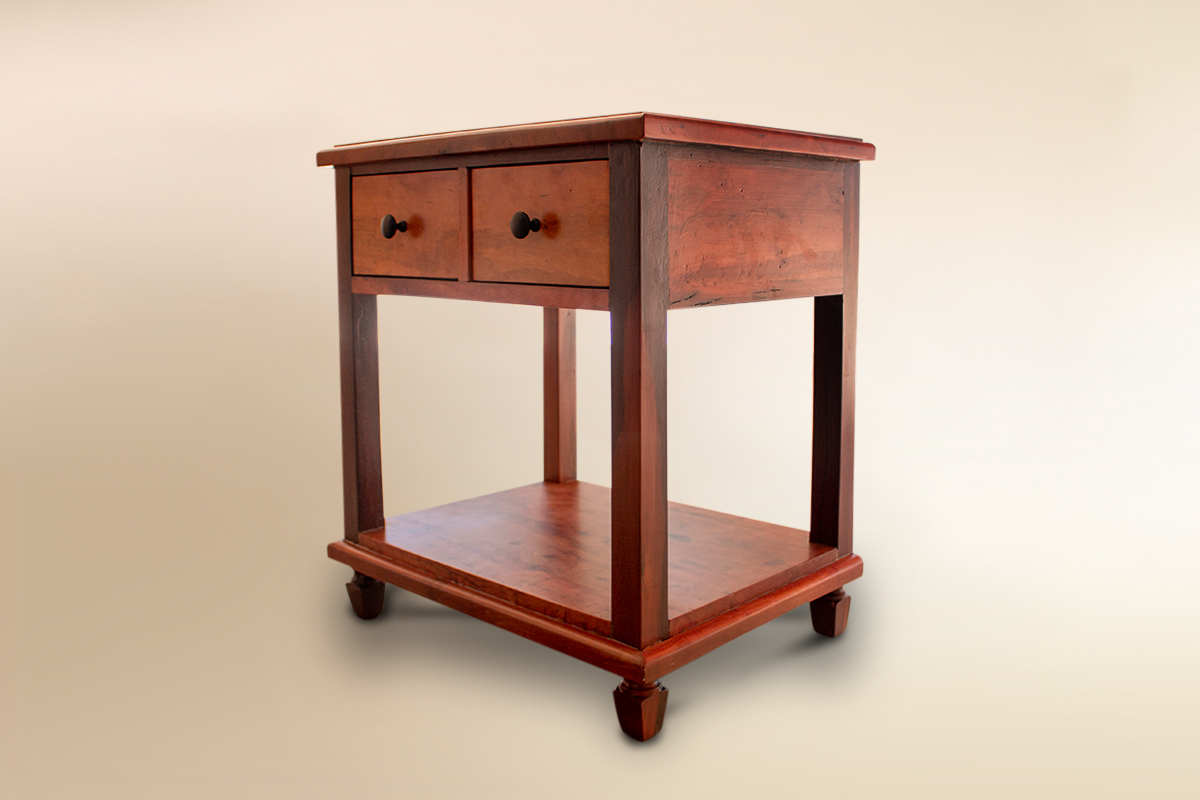 Buró Chico Zapote (mesa auxiliar de noche)